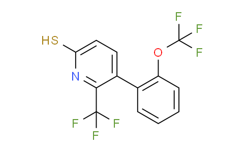 AM40275 | 1261577-17-6 | 6-Mercapto-3-(2-(trifluoromethoxy)phenyl)-2-(trifluoromethyl)pyridine
