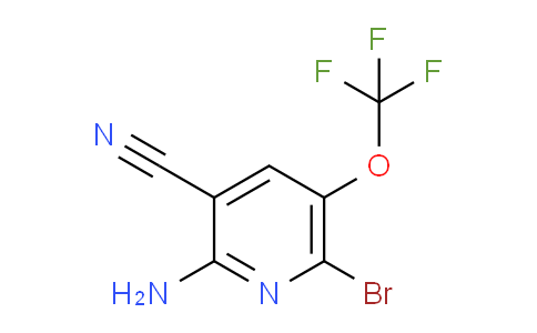 AM40277 | 1804005-56-8 | 2-Amino-6-bromo-3-cyano-5-(trifluoromethoxy)pyridine