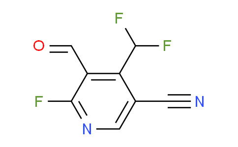AM40279 | 1805085-36-2 | 5-Cyano-4-(difluoromethyl)-2-fluoropyridine-3-carboxaldehyde