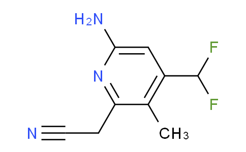 AM40282 | 1806800-67-8 | 6-Amino-4-(difluoromethyl)-3-methylpyridine-2-acetonitrile