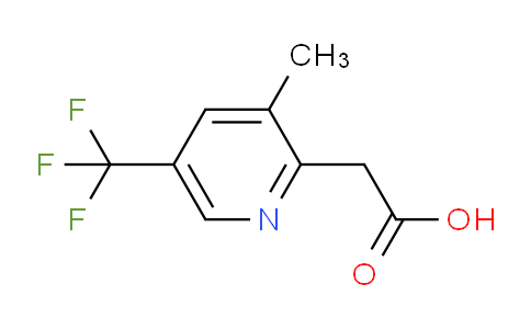 3-Methyl-5-(trifluoromethyl)pyridine-2-acetic acid