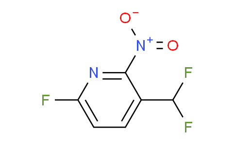 3-(Difluoromethyl)-6-fluoro-2-nitropyridine