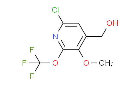 6-Chloro-3-methoxy-2-(trifluoromethoxy)pyridine-4-methanol