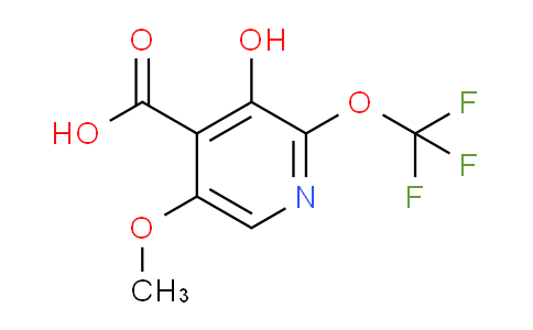 3-Hydroxy-5-methoxy-2-(trifluoromethoxy)pyridine-4-carboxylic acid