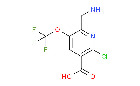 AM40303 | 1803635-23-5 | 2-(Aminomethyl)-6-chloro-3-(trifluoromethoxy)pyridine-5-carboxylic acid