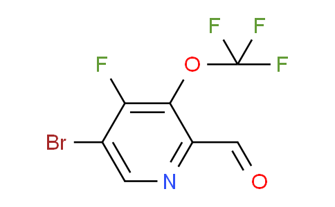 AM40305 | 1803441-40-8 | 5-Bromo-4-fluoro-3-(trifluoromethoxy)pyridine-2-carboxaldehyde