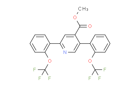 AM40326 | 1261742-34-0 | Methyl 2,5-bis(2-(trifluoromethoxy)phenyl)isonicotinate