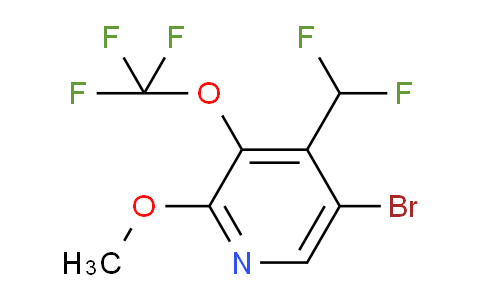 AM40328 | 1803683-78-4 | 5-Bromo-4-(difluoromethyl)-2-methoxy-3-(trifluoromethoxy)pyridine