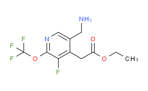 AM40330 | 1803685-38-2 | Ethyl 5-(aminomethyl)-3-fluoro-2-(trifluoromethoxy)pyridine-4-acetate
