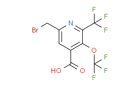 AM40331 | 1806775-82-5 | 6-(Bromomethyl)-3-(trifluoromethoxy)-2-(trifluoromethyl)pyridine-4-carboxylic acid