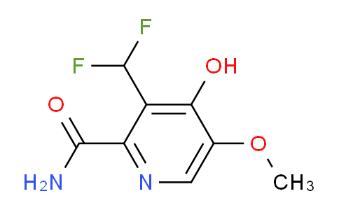 3-(Difluoromethyl)-4-hydroxy-5-methoxypyridine-2-carboxamide