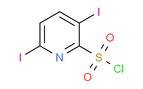 3,6-Diiodopyridine-2-sulfonyl chloride