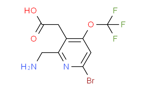 AM40338 | 1804619-66-6 | 2-(Aminomethyl)-6-bromo-4-(trifluoromethoxy)pyridine-3-acetic acid