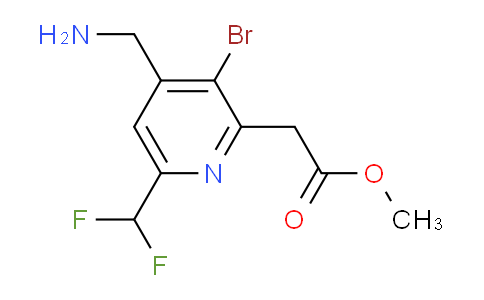 AM40339 | 1805354-28-2 | Methyl 4-(aminomethyl)-3-bromo-6-(difluoromethyl)pyridine-2-acetate