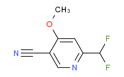 AM40341 | 1806030-31-8 | 5-Cyano-2-(difluoromethyl)-4-methoxypyridine