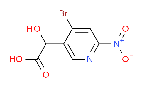 AM40345 | 1805591-57-4 | 2-(4-Bromo-2-nitropyridin-5-yl)-2-hydroxyacetic acid