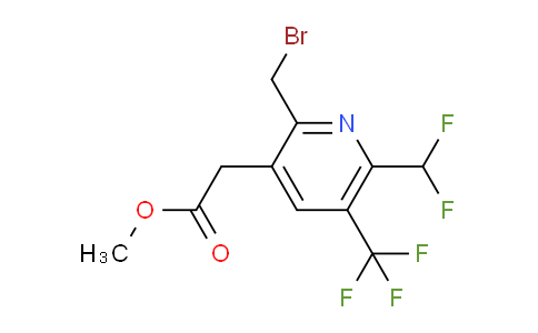 AM40346 | 1361885-08-6 | Methyl 2-(bromomethyl)-6-(difluoromethyl)-5-(trifluoromethyl)pyridine-3-acetate