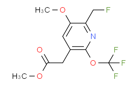 AM40350 | 1805070-31-8 | Methyl 2-(fluoromethyl)-3-methoxy-6-(trifluoromethoxy)pyridine-5-acetate