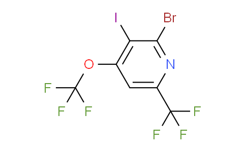 AM40351 | 1804472-27-2 | 2-Bromo-3-iodo-4-(trifluoromethoxy)-6-(trifluoromethyl)pyridine
