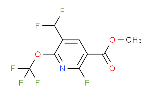 AM40353 | 1804743-57-4 | Methyl 3-(difluoromethyl)-6-fluoro-2-(trifluoromethoxy)pyridine-5-carboxylate