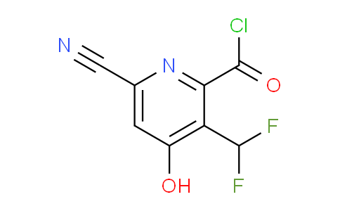 AM40357 | 1807094-08-1 | 6-Cyano-3-(difluoromethyl)-4-hydroxypyridine-2-carbonyl chloride