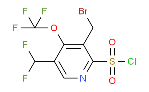 AM40358 | 1805312-46-2 | 3-(Bromomethyl)-5-(difluoromethyl)-4-(trifluoromethoxy)pyridine-2-sulfonyl chloride