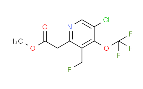AM40362 | 1804626-90-1 | Methyl 5-chloro-3-(fluoromethyl)-4-(trifluoromethoxy)pyridine-2-acetate