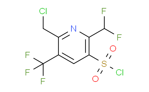 AM40365 | 1361823-57-5 | 2-(Chloromethyl)-6-(difluoromethyl)-3-(trifluoromethyl)pyridine-5-sulfonyl chloride