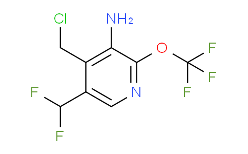 AM40366 | 1804541-26-1 | 3-Amino-4-(chloromethyl)-5-(difluoromethyl)-2-(trifluoromethoxy)pyridine