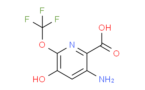 AM40369 | 1803535-41-2 | 3-Amino-5-hydroxy-6-(trifluoromethoxy)pyridine-2-carboxylic acid