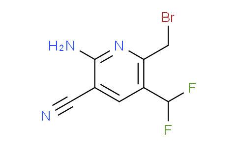 AM40370 | 1805058-62-1 | 2-Amino-6-(bromomethyl)-3-cyano-5-(difluoromethyl)pyridine