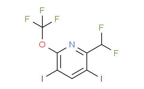AM40372 | 1804566-02-6 | 3,5-Diiodo-2-(difluoromethyl)-6-(trifluoromethoxy)pyridine