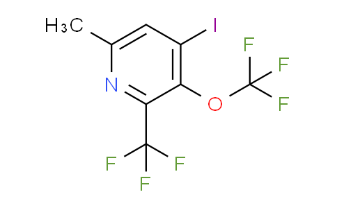 AM40380 | 1804441-52-8 | 4-Iodo-6-methyl-3-(trifluoromethoxy)-2-(trifluoromethyl)pyridine
