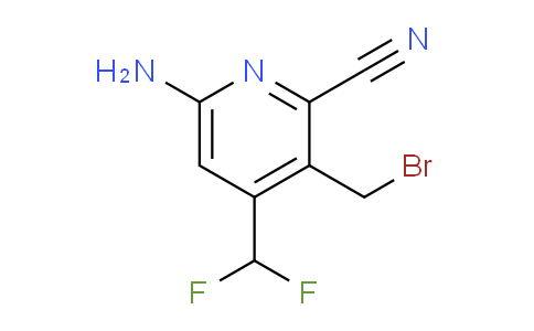AM40382 | 1805210-79-0 | 6-Amino-3-(bromomethyl)-2-cyano-4-(difluoromethyl)pyridine