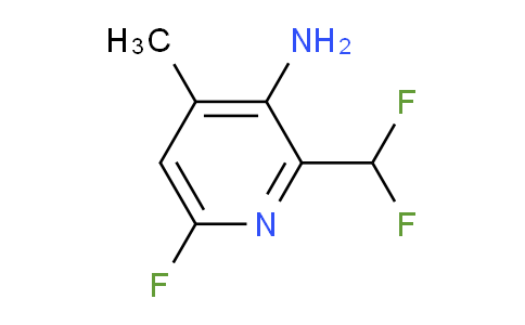 AM40385 | 1805938-62-8 | 3-Amino-2-(difluoromethyl)-6-fluoro-4-methylpyridine