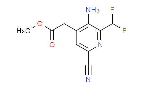 AM40387 | 1806838-38-9 | Methyl 3-amino-6-cyano-2-(difluoromethyl)pyridine-4-acetate