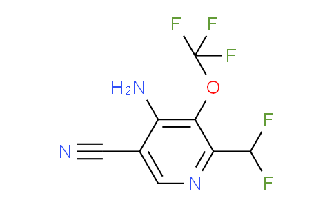AM40397 | 1803549-48-5 | 4-Amino-5-cyano-2-(difluoromethyl)-3-(trifluoromethoxy)pyridine