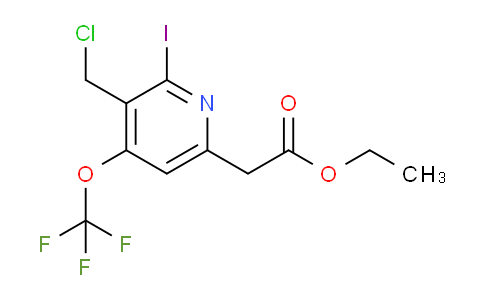AM40400 | 1804355-46-1 | Ethyl 3-(chloromethyl)-2-iodo-4-(trifluoromethoxy)pyridine-6-acetate