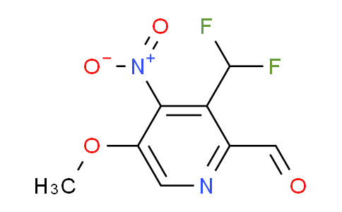 AM40406 | 1806989-32-1 | 3-(Difluoromethyl)-5-methoxy-4-nitropyridine-2-carboxaldehyde