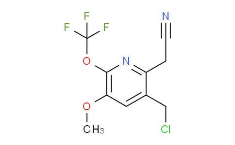 AM40411 | 1805996-84-2 | 3-(Chloromethyl)-5-methoxy-6-(trifluoromethoxy)pyridine-2-acetonitrile