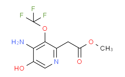 Methyl 4-amino-5-hydroxy-3-(trifluoromethoxy)pyridine-2-acetate