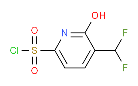 3-(Difluoromethyl)-2-hydroxypyridine-6-sulfonyl chloride