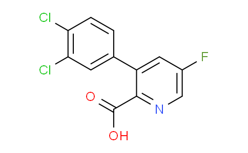 AM40419 | 1361878-65-0 | 3-(3,4-Dichlorophenyl)-5-fluoropicolinic acid