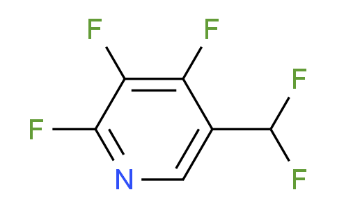 5-(Difluoromethyl)-2,3,4-trifluoropyridine