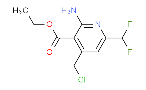 AM40435 | 1805159-28-7 | Ethyl 2-amino-4-(chloromethyl)-6-(difluoromethyl)pyridine-3-carboxylate