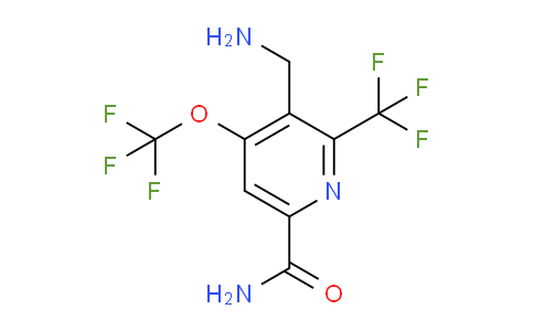 AM40438 | 1805296-62-1 | 3-(Aminomethyl)-4-(trifluoromethoxy)-2-(trifluoromethyl)pyridine-6-carboxamide