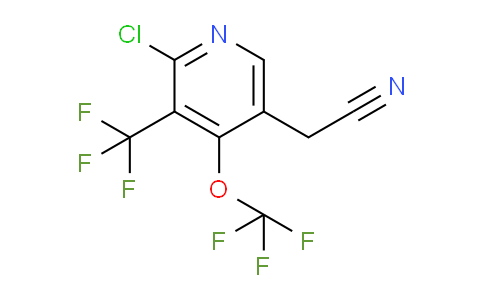 AM40439 | 1803965-30-1 | 2-Chloro-4-(trifluoromethoxy)-3-(trifluoromethyl)pyridine-5-acetonitrile