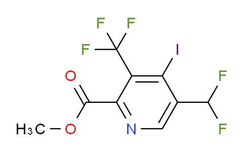 AM40443 | 1806960-53-1 | Methyl 5-(difluoromethyl)-4-iodo-3-(trifluoromethyl)pyridine-2-carboxylate