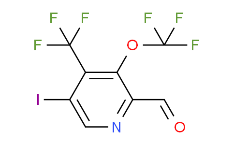 AM40448 | 1806187-82-5 | 5-Iodo-3-(trifluoromethoxy)-4-(trifluoromethyl)pyridine-2-carboxaldehyde