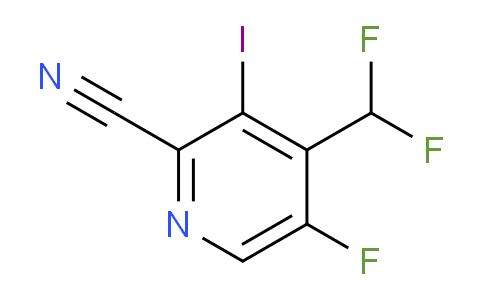 AM40449 | 1805922-63-7 | 2-Cyano-4-(difluoromethyl)-5-fluoro-3-iodopyridine